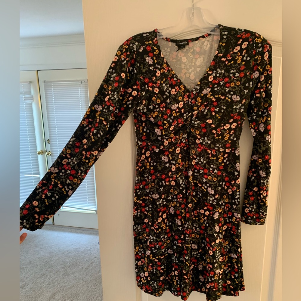 Floral long sleeve dress